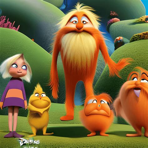 The Lorax Digital Graphic · Creative Fabrica