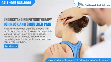 Expert Guide: Physiotherapy's Role in Managing Neck & Shoulder Pain