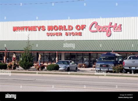 Large craft store, Branson Missouri Stock Photo - Alamy