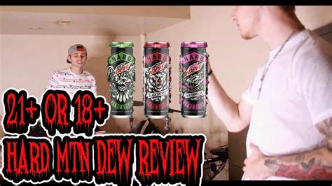 HARD MTN DEW REVIEW 18+ - YouTube