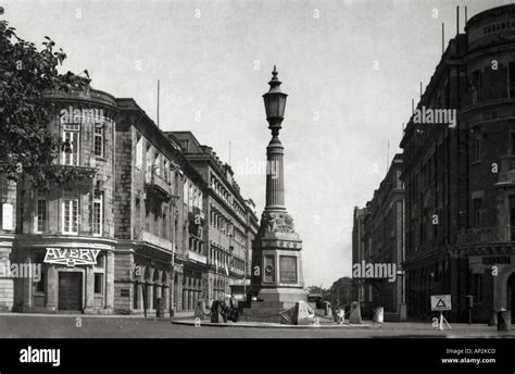 Old vintage 1900s Bombay Port Trust World War 1 memorial Ballard estate Mumbai Maharashtra India ...