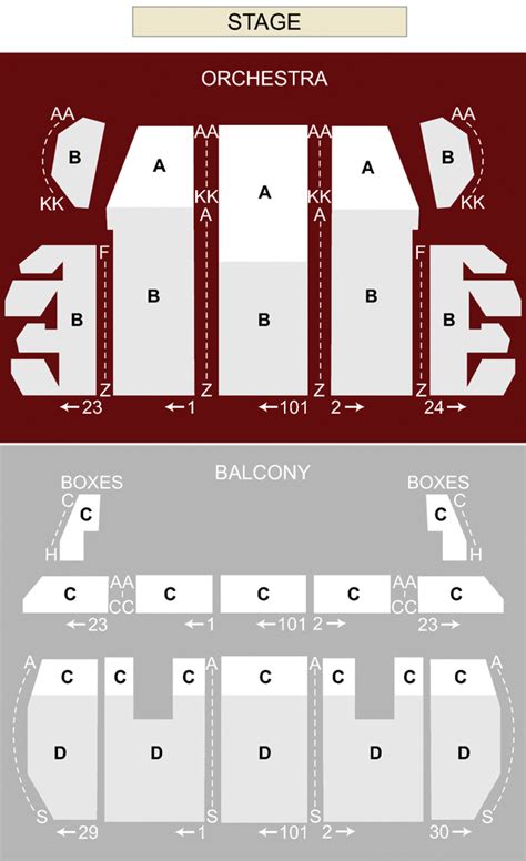 Seating Chart Proctors Theatre Schenectady Ny | Cabinets Matttroy