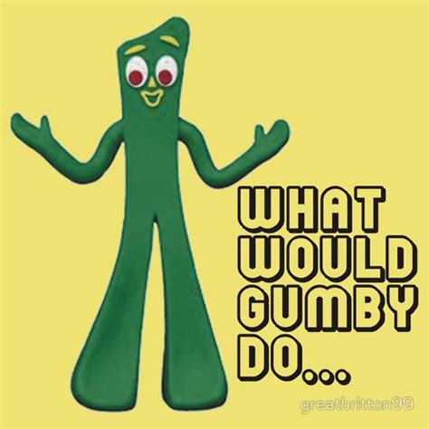 What Would Gumby Do? | Gumby and pokey, Classic cartoons, Cartoon kids