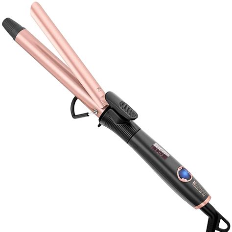 KIPOZI Professional Styling ToolCeramic Coating Electric Curler Dual Voltage Curling Hair Iron ...