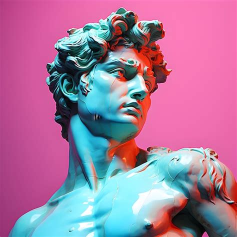 Premium AI Image | Photo David Michelangelo Aesthetic David Michelangelo sculpture Generative Ai