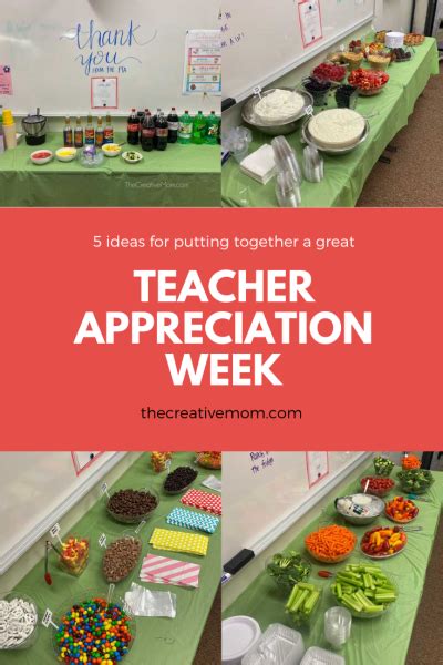 Teacher Appreciation Week Ideas with Free Printables Appreciation Meal, Teacher Appreciation ...