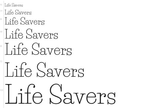 Free font "Life Savers" by Impallari Type