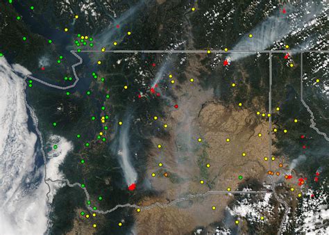 Washington Smoke Information: Wildfire smoke forecast through Monday 17 August