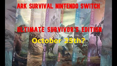 Ark Survival Evolved Nintendo Switch Edition (September Update) - YouTube