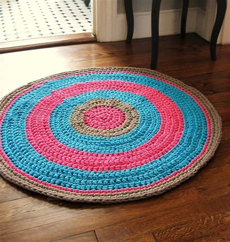 3 Motifs of Easy Crochet Oval Rug Pattern How To Crochet A Circle Rug ...