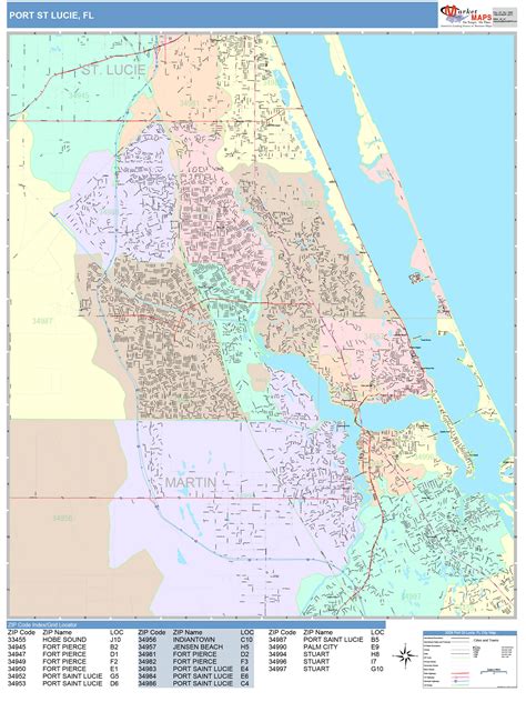 Map Of St Lucie County Florida - United States Map