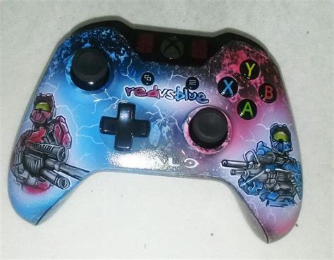 RED VS. BLUE custom controller... i you're interested in an custom ...