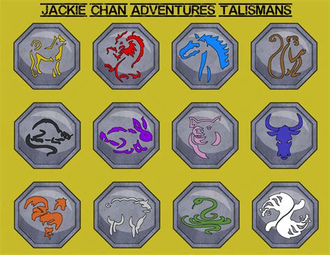 Jackie Chan Adventures- Talismans by Leo-alostcause on DeviantArt