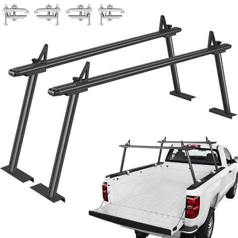 VEVOR Truck Rack Pickup Truck Bed Ladder Rack Adjustable W/ Ladder Stop Black | lupon.gov.ph