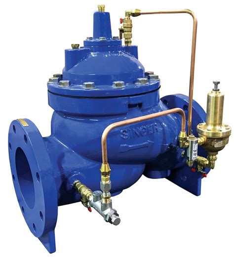 Pressure Reducing Valve| Public Works Magazine | Water, Singer Valve