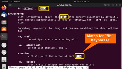 The “man” Command in Linux [6 Practical Examples]