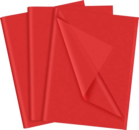 Tissue Paper 500mm x 750mm Red | KB Packaging