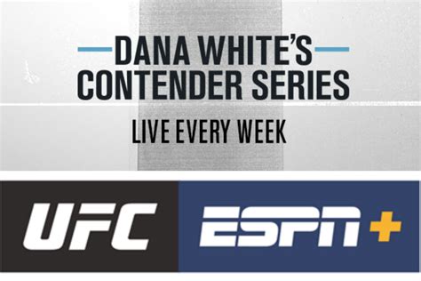 UFC: Dana White's Contender Series returns for Season Four from August ...