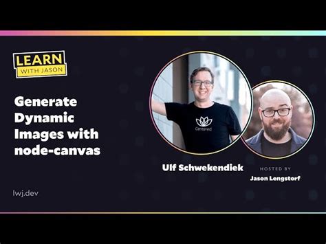 Free Video: Generate Dynamic Images With Node-Canvas from Learn With ...