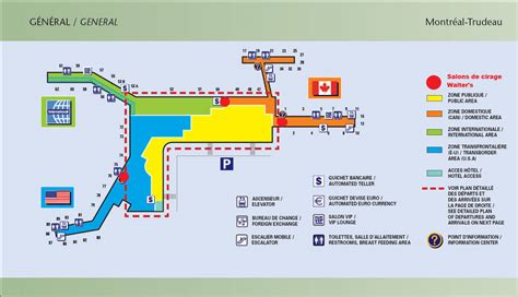 Montreal Trudeau Airport Terminal Map