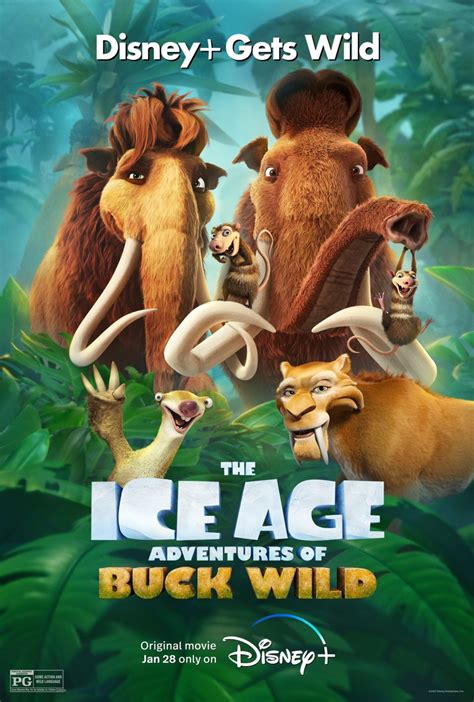 New Posters Released For 'Ice Age: The Adventures of Buck Wild' Coming This Month To Disney+ ...