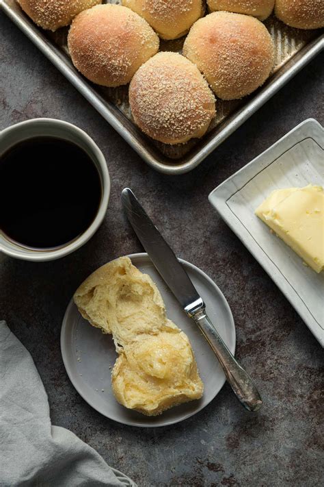 Sourdough Pan de Sal (Filipino Breakfast Rolls) - Lemons + Anchovies