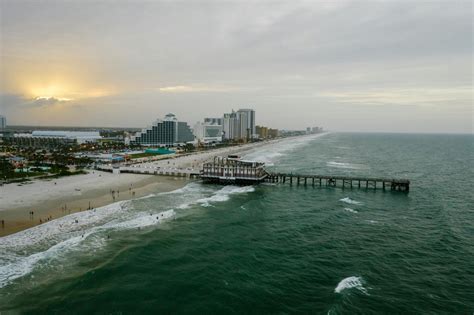 Aerial View of the Daytona Beach · Free Stock Photo