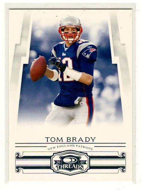 Sports Card Football Trading Cards | Tom brady football, Football trading cards, Sports cards