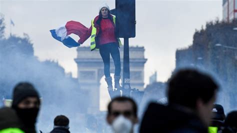 French President Emmanuel Macron slams violent protesters | CNN