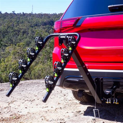 Tow Bar Bike Rack Four Bicycles Carrier Mount | Stay Lost