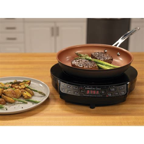 NuWave PIC Gold Induction Electric Cooktop with 10.5 inch Pan, Oven ...