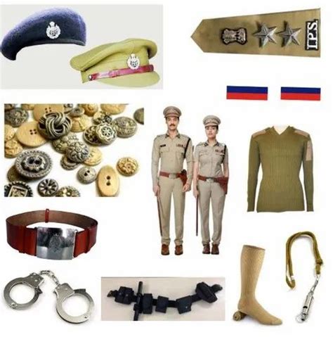 Unisex Formal Police Uniform & Accessories (Govt Orders Only), Size ...