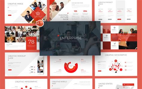 Enterprise Modern Business PowerPoint Template