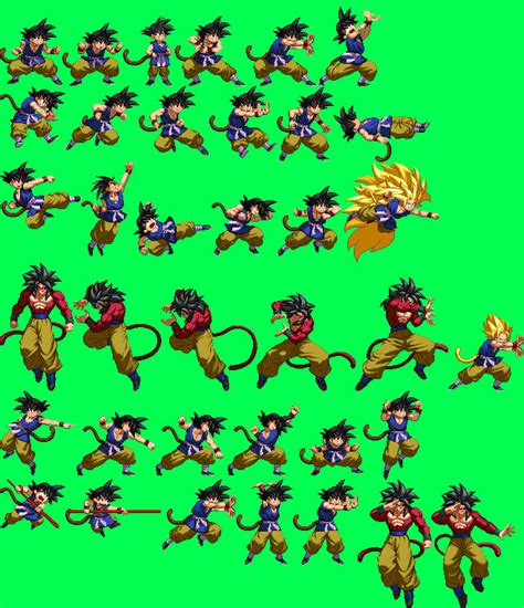 GT Goku Sprites