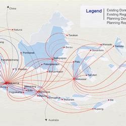 Sriwijaya Air route maps