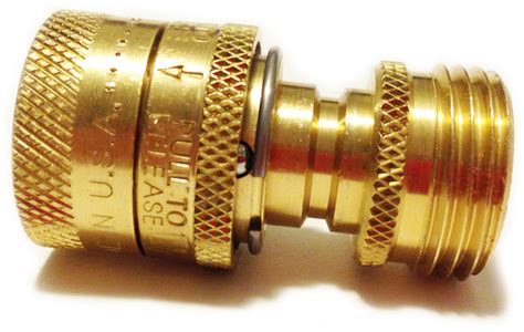 Garden Hose Quick-Connect That Doesn't Leak and Is Guaranteed for Life! – World's Best Brass ...