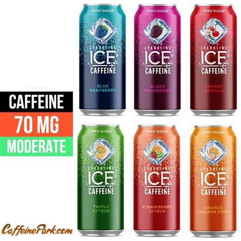 How Much Caffeine is in a Sparkling Ice +Caffeine?