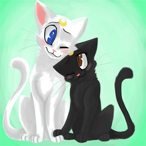 Artemis and Luna by TheWardenX3 on DeviantArt