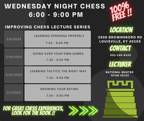 $800 in FREE chess lessons being offered to the community. : r/Louisville