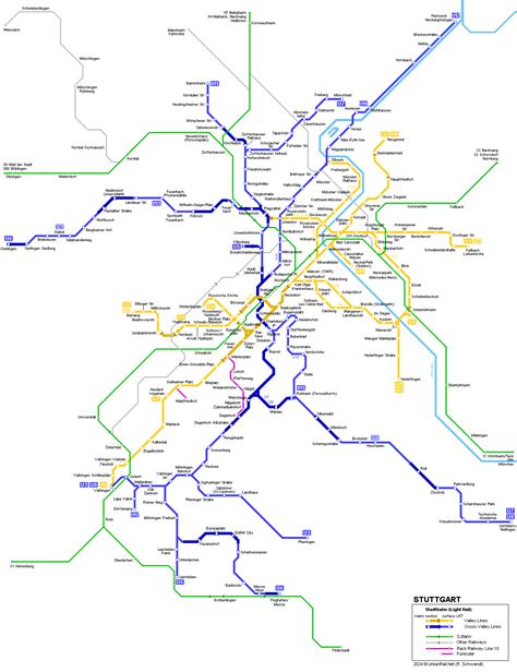 UrbanRail.Net > Europe > Germany > STUTTGART Stadtbahn