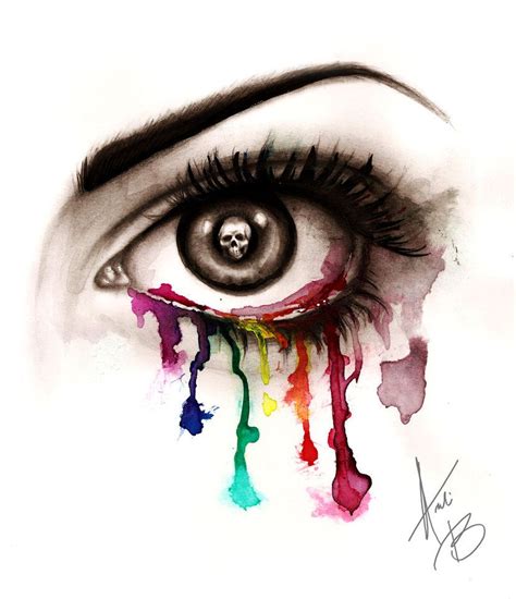 RAD... Beautiful Eye of Death by *BabyDollB | Death art, Art, Eye art