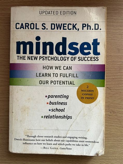 Mindset by Carol Dweck, Hobbies & Toys, Books & Magazines, Fiction ...