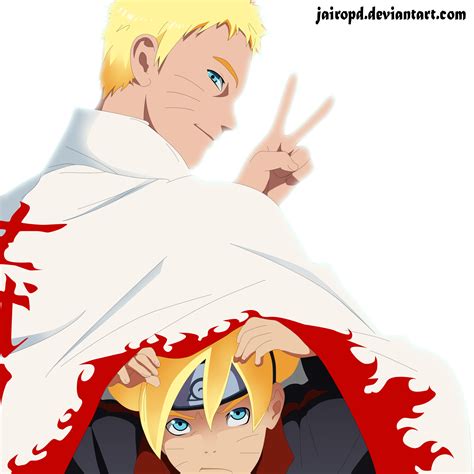 Naruto Y Boruto ( father and son) by JAIROPD on DeviantArt