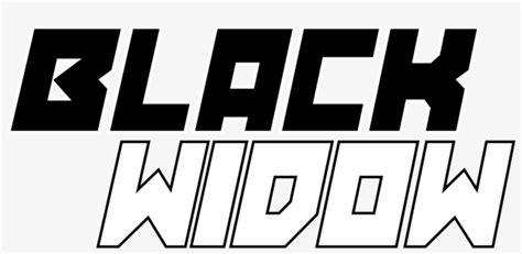 Black Widow Marvel Font - 1280x905 PNG Download - PNGkit