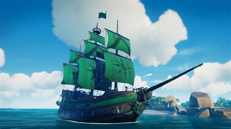 Obsidian Ship Livery - get it free on 23rd-24th via Twitch Rivals : r/Seaofthieves