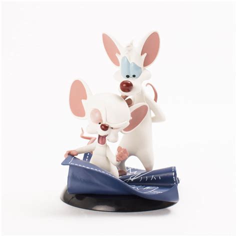 Pinky and the Brain Q-Fig Vinyl Figure Merchandise | Zavvi