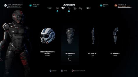 Mass Effect: Andromeda Guide - Best Armor, How to Change Your Gear | RPG Site