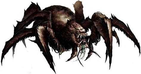 Fantasy monster, Spider art, Beast creature