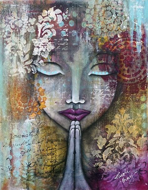 Namaste Art Print by Whole Hearted Art | Namaste art, Zen art, Spiritual art