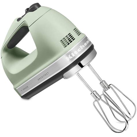 KitchenAid 7-Speed Hand Mixer with Turbo Beater - Matte Pistachio - Walmart.com - Walmart.com